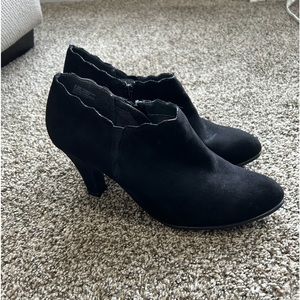 Brand new Aerosole black shot boots. Size 8.5